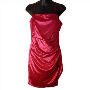 Emerald Sundae Vibrant Pink Dress. Size Large. Great For Parties, Clubs, Vacay.